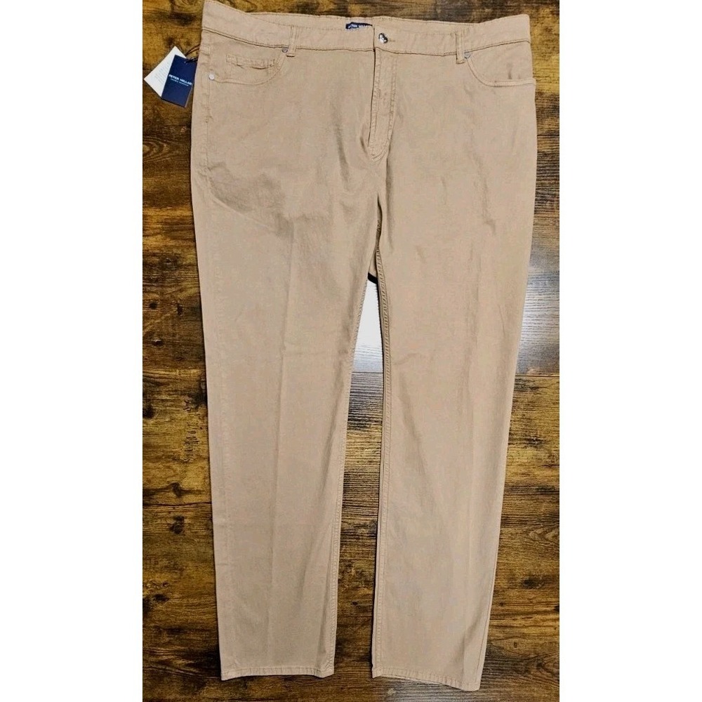 Peter Millar Wayfare Pant‎ 42x34 Camel Tan 5-Pocket Crown Crafted Tailored NWT